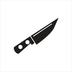 knife vector icon line template