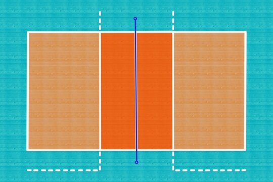 Volleyball court 