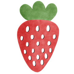 heart shaped strawberry