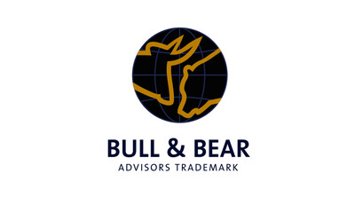 Bull and bear_Logo_round_gold