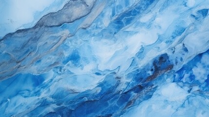 Abstract blue marble texture design.