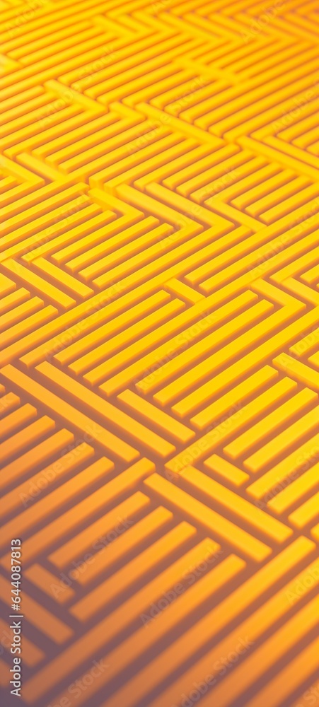 Wall mural abstract yellow background for iphone made with ai generative technology