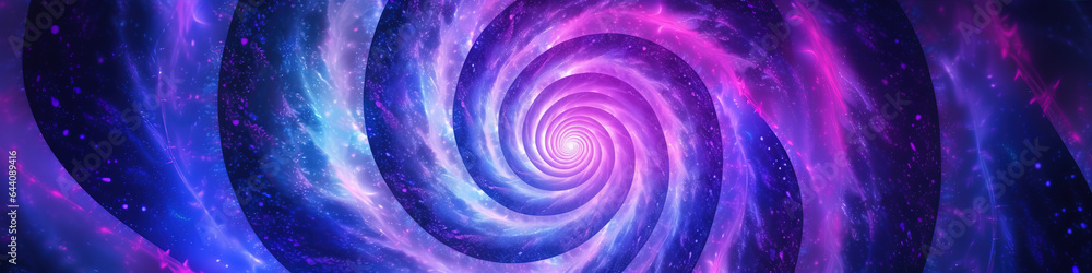 Poster spiral colorful abstract background,created with generative ai tecnology.