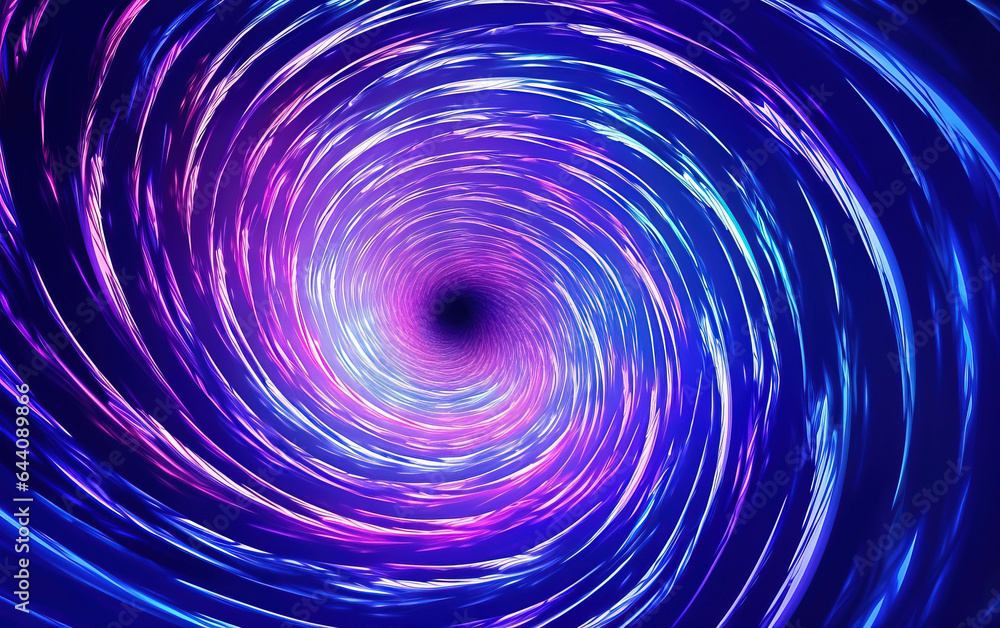 Poster spiral colorful abstract background,created with generative ai tecnology.