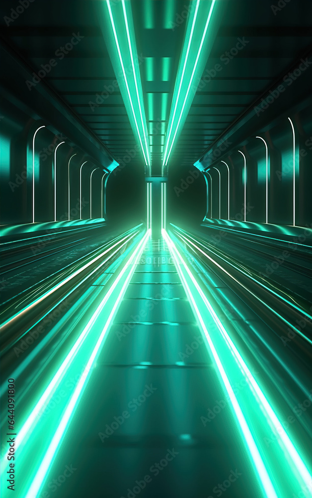 Canvas Prints radial light background,created with generative ai tecnology.