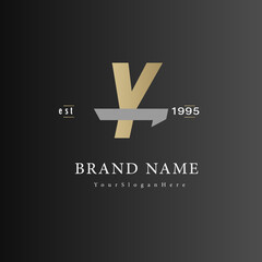 Obraz premium Y letter logo
