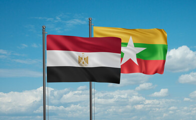 Myanmar Faso flag