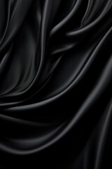 Fototapeta premium black silk background - generative ai