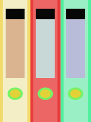 folders illustration folder vector, folder icon, business, paper, file, folder, document, illustration, open, vector, design, page, concept, icon, empty, portfolio, archive, background, data, office. 