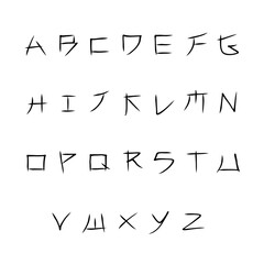 hand drawn font