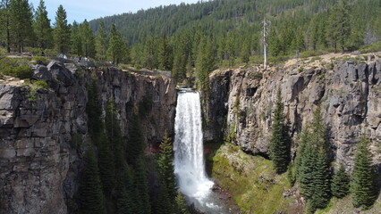 Obraz premium Tumalo Falls Waterfall