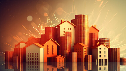 coins houses investments growth strategy.