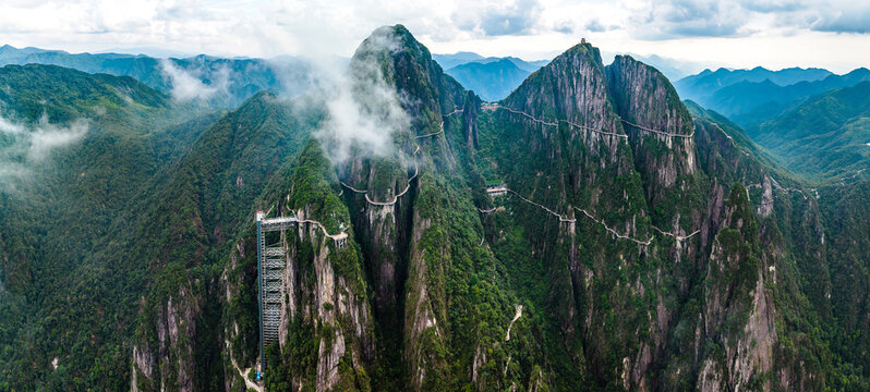 Mangshan Wuzhifeng Scenic Area, Yizhang County, Chenzhou City, Hunan Province, China