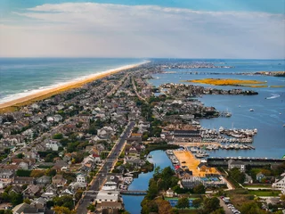 Fotobehang Living at the Jersey Shore. Bay head and Mantoloking. © vin