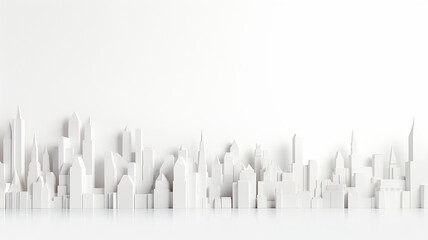 white paper layout city background abstraction flat.
