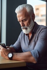 shot of a mature man using a smartphone to make online payments