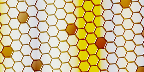 abstract honeycomb seamless background