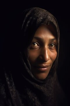 portrait of a beautiful veiled muslim woman all copyright goes to alvin bruzzi