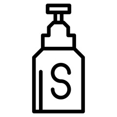 Fototapeta premium soap bottle