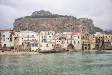 Fototapeta premium Plage de Cefalu
