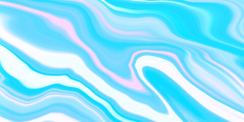 Light blue silk fabric texture, swirl and dynamic retro curved liquid marble texture, Modern and stylist marbling texture new design background with liquid.
