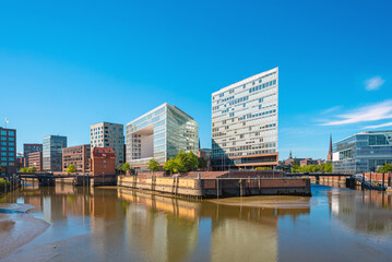 Brooktorkai/Ericus is the name of a subquarter of HafenCity in Hamburg and is designed as an office location. The HafenCity is a project of urban regeneration of the former Hamburg free port. 