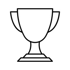 Winner success icon symbol vector image . Illustration of reward champion win championship bedge design image 