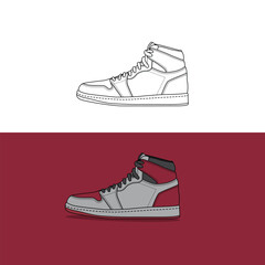 illustration of shoes