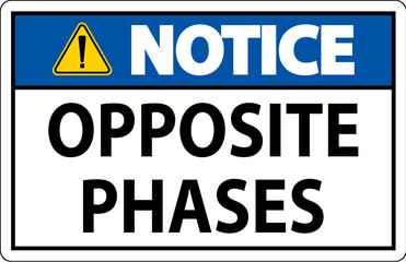 Notice Sign, Opposite Phases
