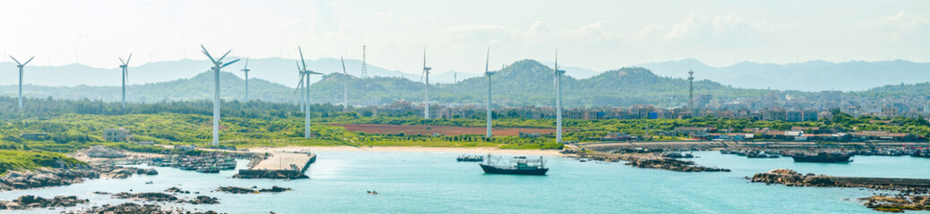 Zishen Hong Kong Windmill, Jinghai Town, Huilai County, Jieyang City, Guangdong Province, China