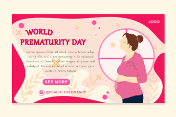 World Prematurity day and health care pregnancy aware breast cancer month