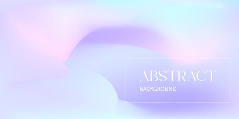 Abstract background horizontal template light design pastel gradient blue pink color