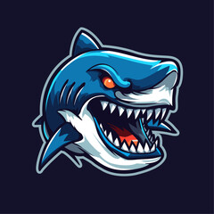 Shark Mascot Illustration