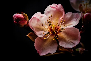 A beautiful blossom symbolizing deep internal bond and unity. Generative AI