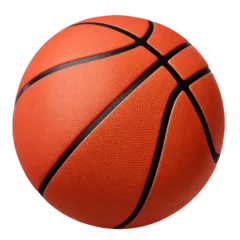 Foto op Aluminium Basketball ball isolated on transparent background. AI Generative © Formatoriginal