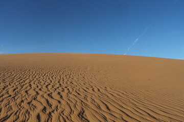 sand dunes in the desert