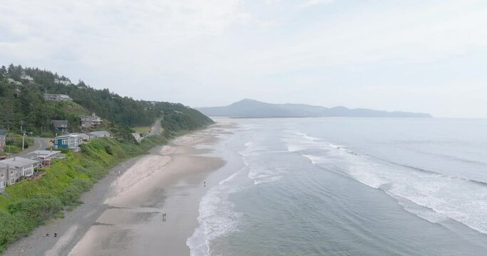 Misty dreamscape of Oregon's coastal wonder.