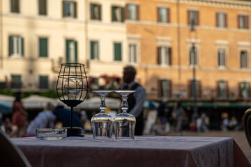 Cafe in Rome, Piazza Navona