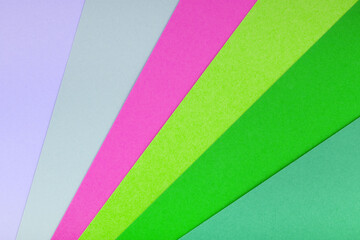 Obraz premium Multicolor background from a cardboard of different colors