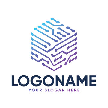 Digital Cube Logo Design