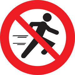 prohibido, no corra en esta &aacute;rea, no juegue, atenci&oacute;n, precaucion, prohibited, do not run in this area, do not play, attention, caution