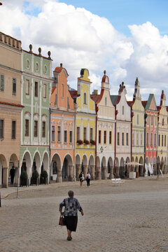 PANORAMA DI TELČ IN REPUBBLICA CECA
