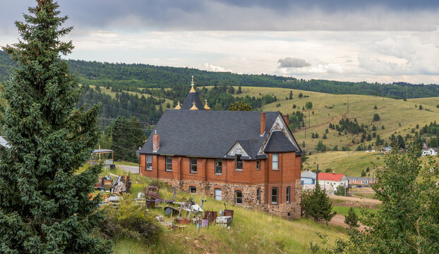 Victor, Colorado: The Old Church in the Rocky Mountains.
