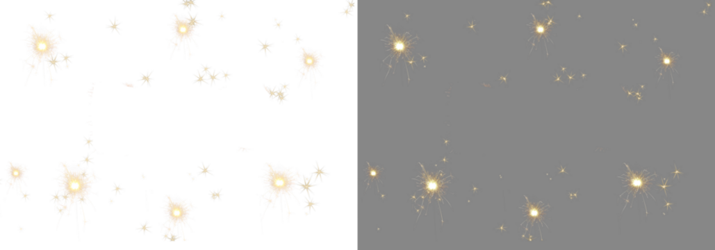 Sparkler light png. Burning sparkler fire with sparks flying around. Isolate on a transparent background. Fireworks.  bengal fire 