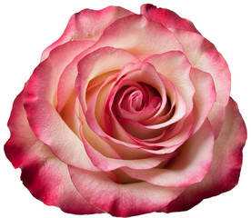 Large rose flower