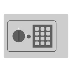 simple vector illustration small safe