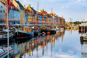 Fototapeta premium boats in the harbor