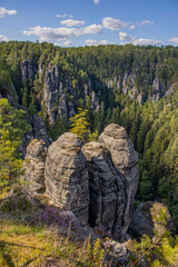 Nationalpark Sächsische Schweiz bei der Bastei