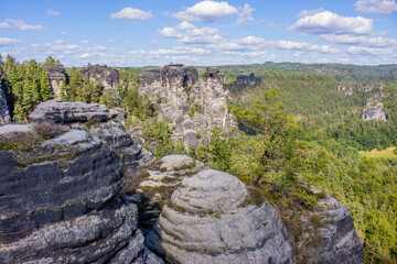 Nationalpark Sächsische Schweiz bei der Bastei
