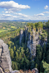 Nationalpark Sächsische Schweiz bei der Bastei